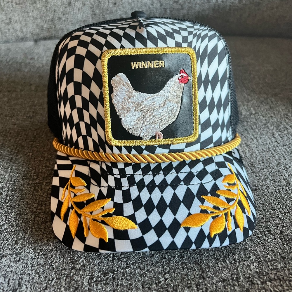 Gorrin Bros Animal The Farm WINNER CHICKEN Trucker Hat Exclusive Drop - Picture 10 of 10